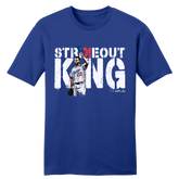 Clayton Kershaw Strikeout King MLBPA Tee